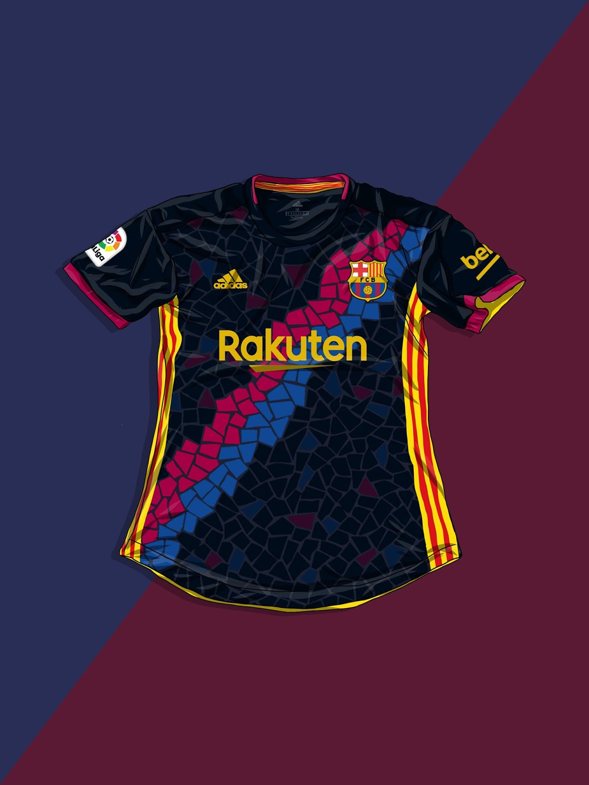 Barca top adidas kit